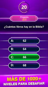 Bible Trivia -Juego de palabra screenshot