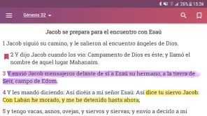 Biblia Reina Valera 1960 screenshot