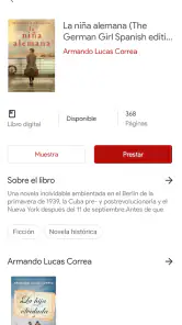Biblio-e Instituto Cervantes screenshot