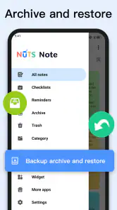 Bloc de notas, Notas, Cuaderno screenshot
