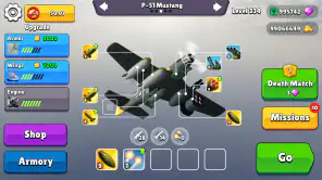 Bomber Ace: aviones de guerra screenshot