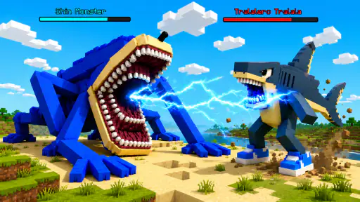 Build Block 3D: Battle World 2