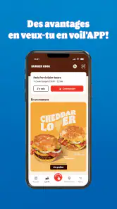 BURGER KING France screenshot