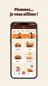 BURGER KING France screenshot