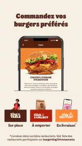 BURGER KING France screenshot