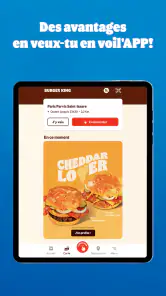 BURGER KING France screenshot