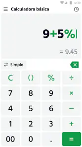 Calculadora Sencilla screenshot