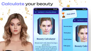 Calculadora y escala belleza screenshot