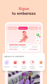 Calendario de Embarazo - Momly screenshot
