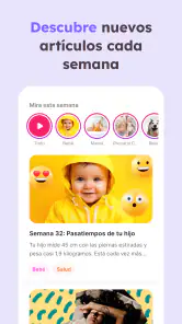 Calendario de Embarazo - Momly screenshot