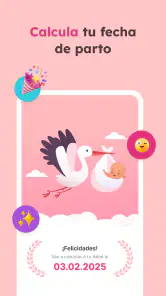Calendario de Embarazo - Momly screenshot