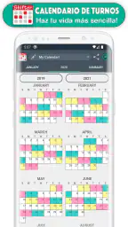 Calendario de Turnos 6