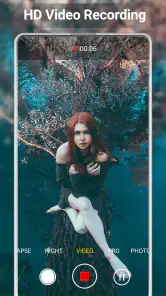 Cámara HD para Android: cám 4K screenshot