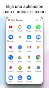 Cambiador de iconos screenshot