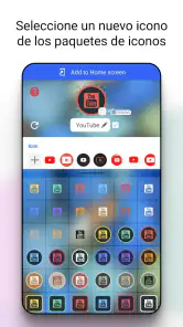Cambiador de iconos screenshot