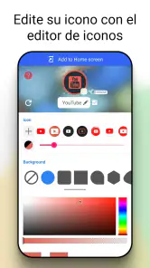 Cambiador de iconos screenshot