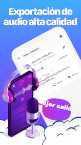 Cambiador de Voz con Efectos screenshot
