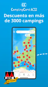 CampingCard ACSI screenshot