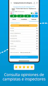 CampingCard ACSI screenshot