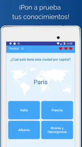 Capitales de países del mundo screenshot