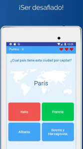 Capitales de países del mundo screenshot
