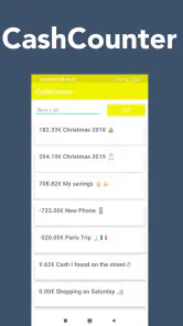 CashCounter: contador de euros screenshot