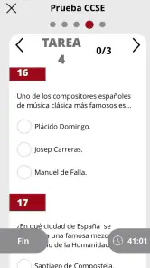 CCSE Nacionalidad Española screenshot