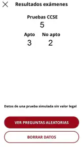 CCSE Nacionalidad Española screenshot