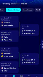 UEFA Champions League Oficial screenshot