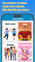 Charadas y Mimica: CharadesApp 4