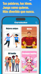 Charadas y Mimica: CharadesApp screenshot