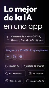 ChatOn - Chat de IA en español screenshot