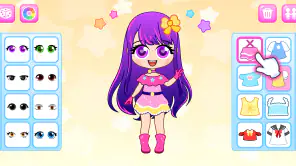 Chibi Muñecas Juego para Niñas screenshot