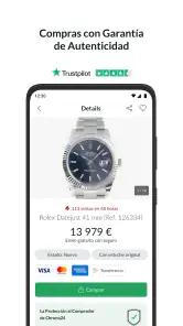 Chrono24 | Relojes de lujo screenshot