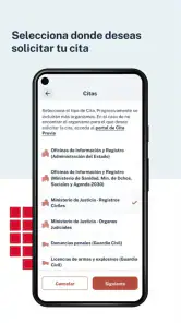 Cita Previa AGE screenshot