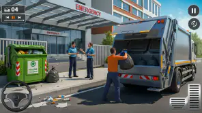 City Garbage Trash Truck Game screenshot