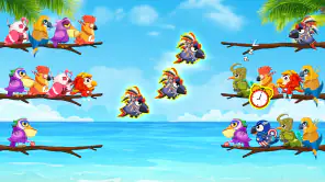 Ordenar Pájaros 2 Rompecabezas screenshot