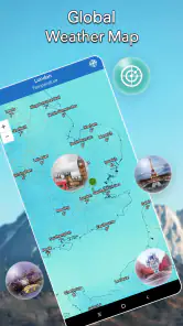 Clima local: widget de alerta screenshot