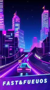 coche carreras: juego música screenshot