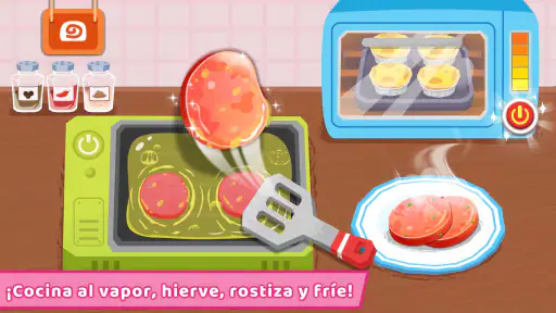 Cocinando el desayuno 3