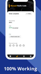 Código Radio: Renault screenshot