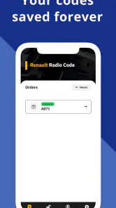 Código Radio: Renault screenshot