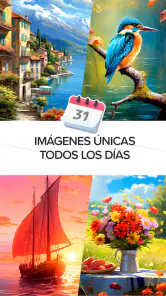 Pintar por números relajante screenshot