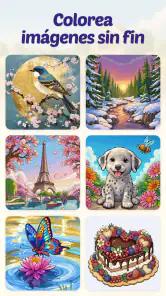 Color Aura: Paint by number screenshot