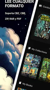 Lector de Cómics CBR, CBZ, PDF screenshot