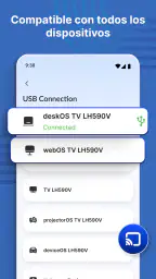 Conector USB - Conectar a TV 5