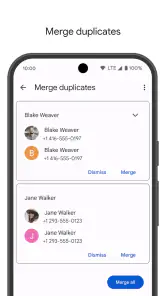 Contactos screenshot