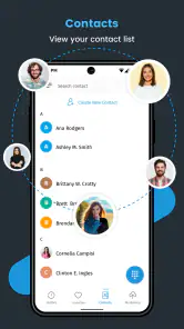 Contacts screenshot