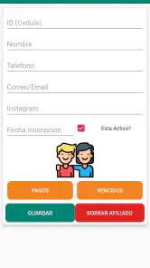 Control Mensualidades screenshot