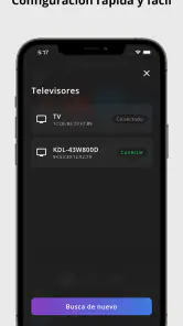 Control remoto para Android TV screenshot